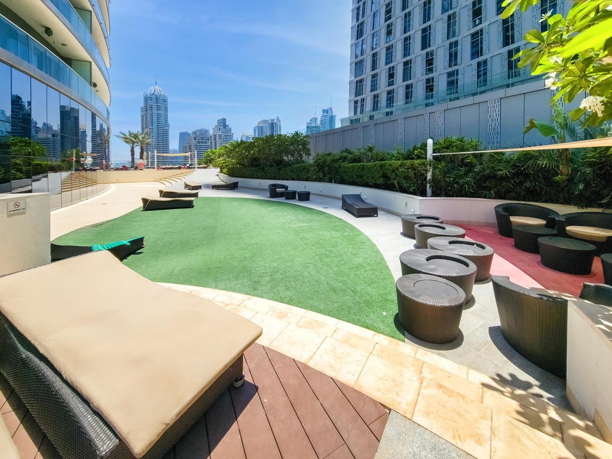 Ultra Modern 1Bd In Damac Heights Marina Leilighet Dubai Eksteriør bilde